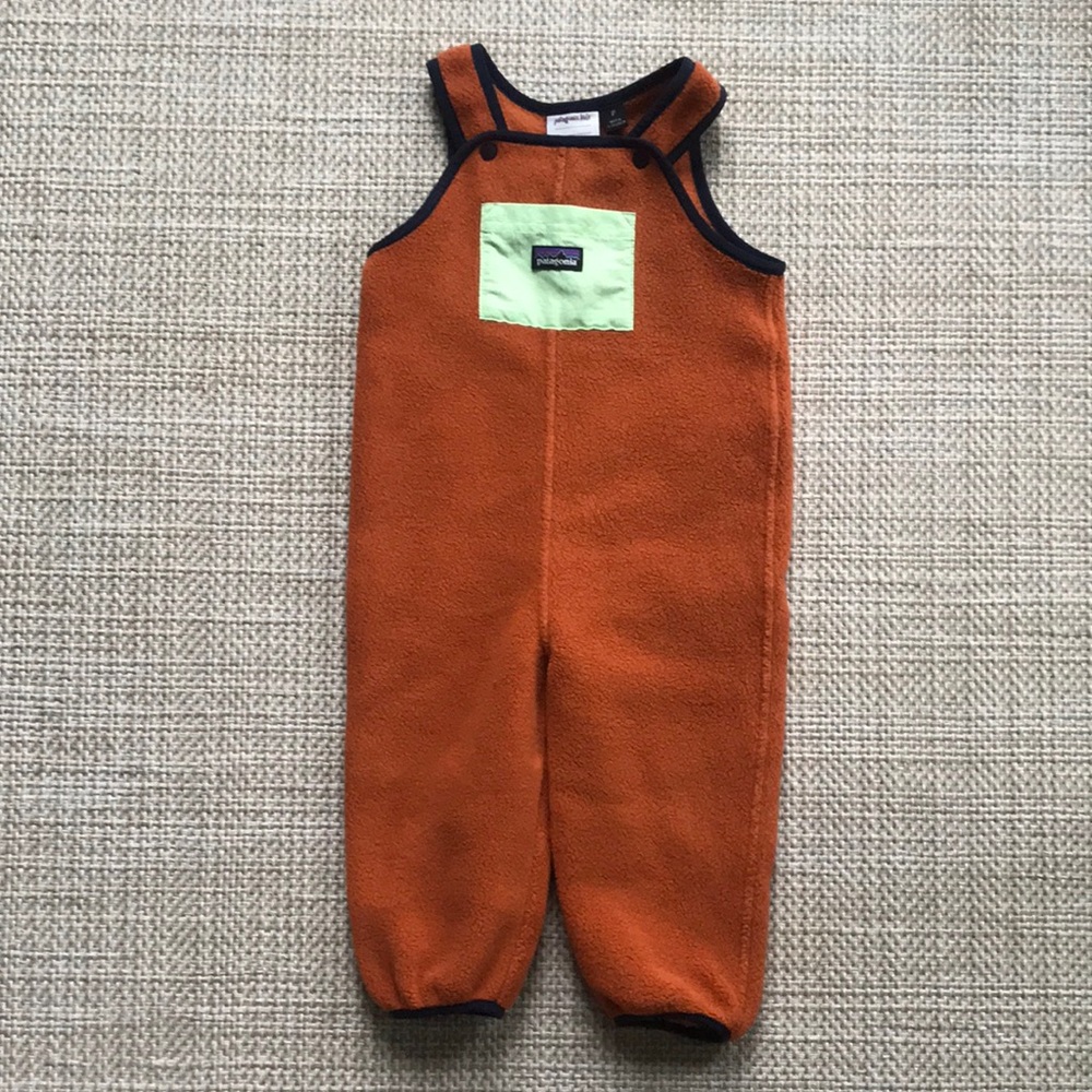 Patagonia Fleece Overalls (size 2T)